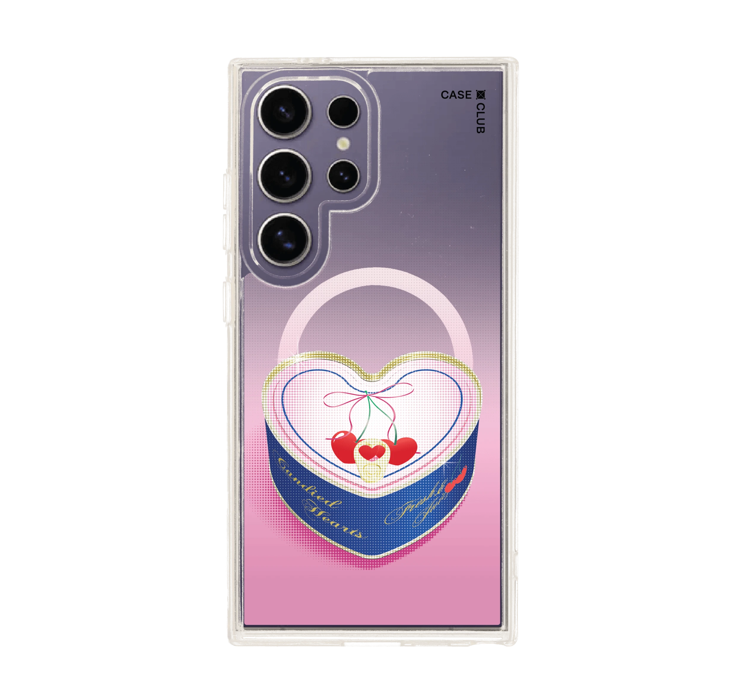 halftone candy heart